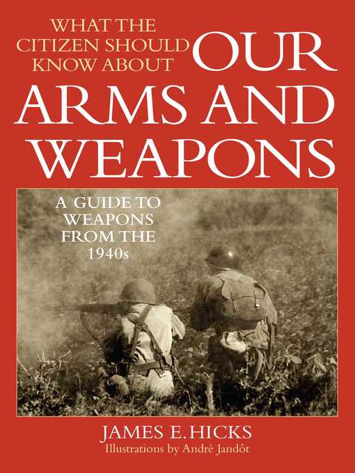 Title details for What the Citizen Should Know About Our Arms and Weapons: a Guide to Weapons from the 1940s by James E. Hicks - Wait list